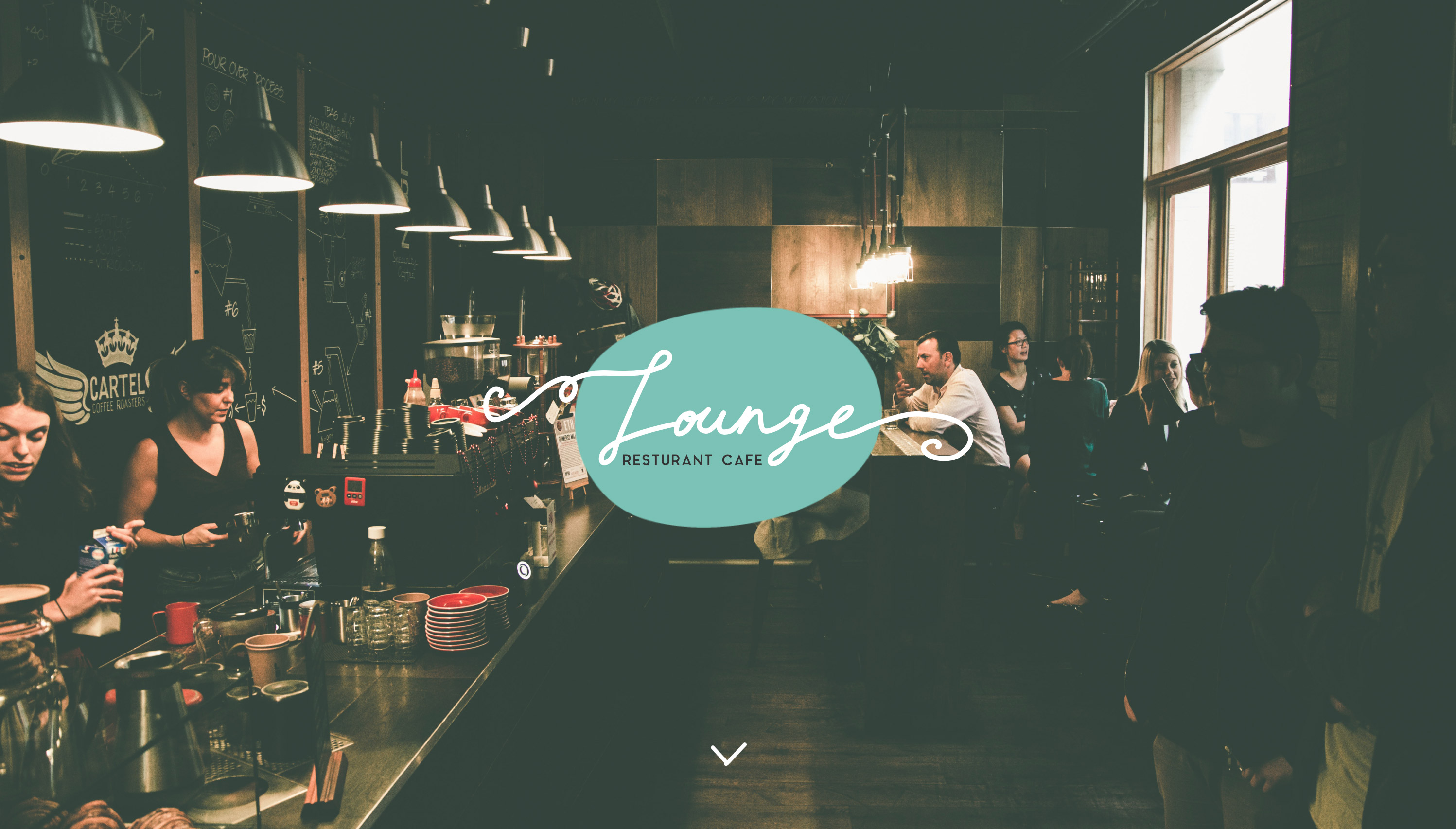 Web designer and Develoeper Project of Lounge Resturant Cafe